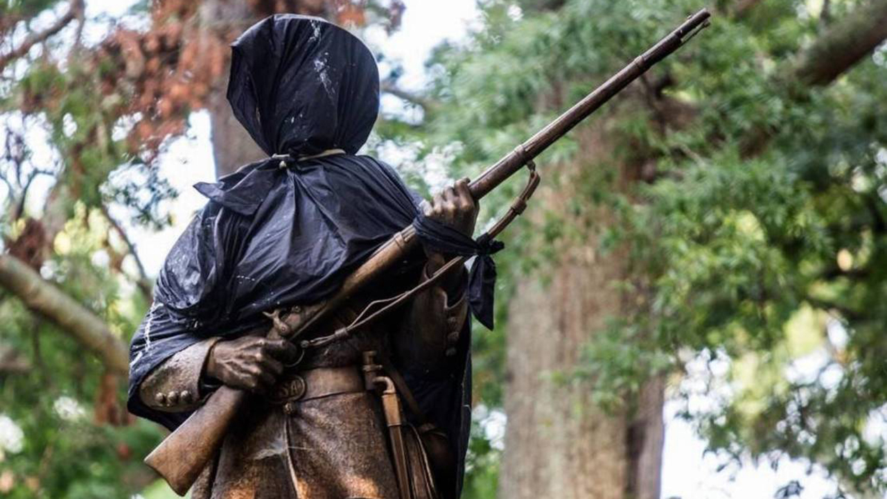 Raze the monuments, and raise a new one