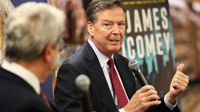 Former FBI Director Comey pleads not guilty to federal charges
