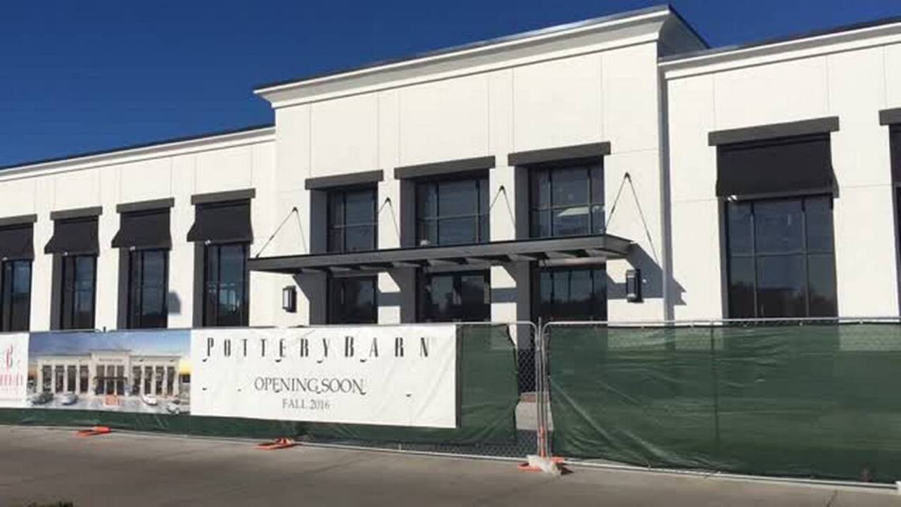 Pottery Barn has opening date for Bradley Fair store