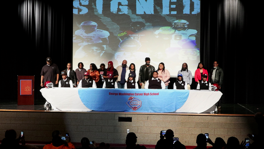 National Signing Day 2026: Carver celebrates seven seniors set to move on to college football