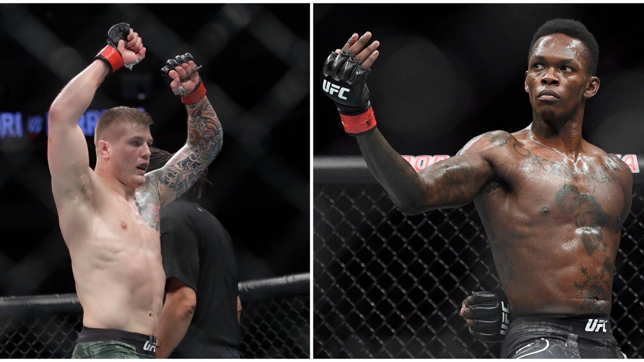 Israel Adesanya vs Marvin Vettori, intenso cara a cara. El combate será mejor