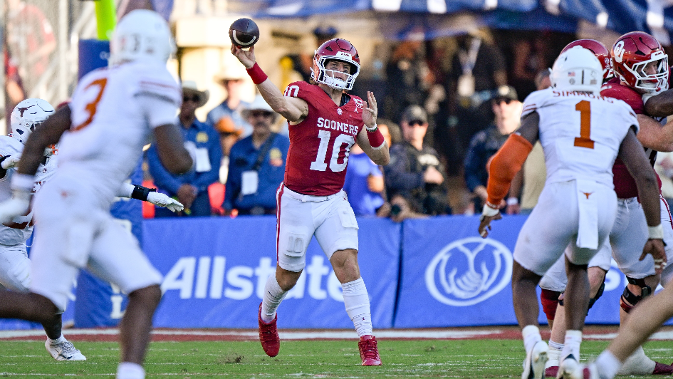 ‘You can’t sleep on this dude’: Will Stein on the challenge of OU quarterback John Mateer