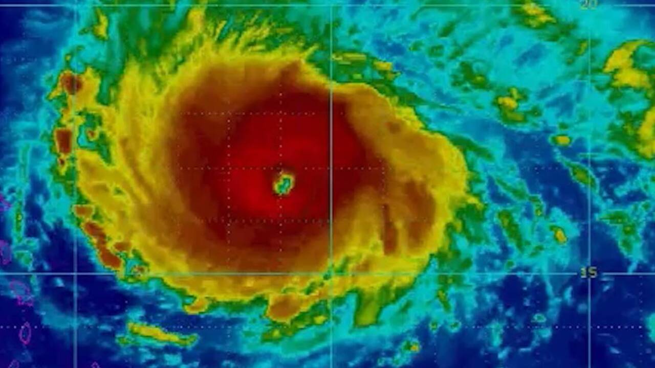 Irma becomes strongest Atlantic hurricane outside Gulf and Caribbean ever recorded