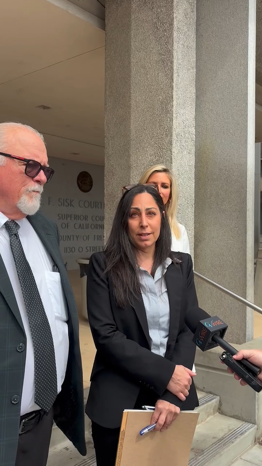 Arambulas address divorce agreement at Fresno courthouse