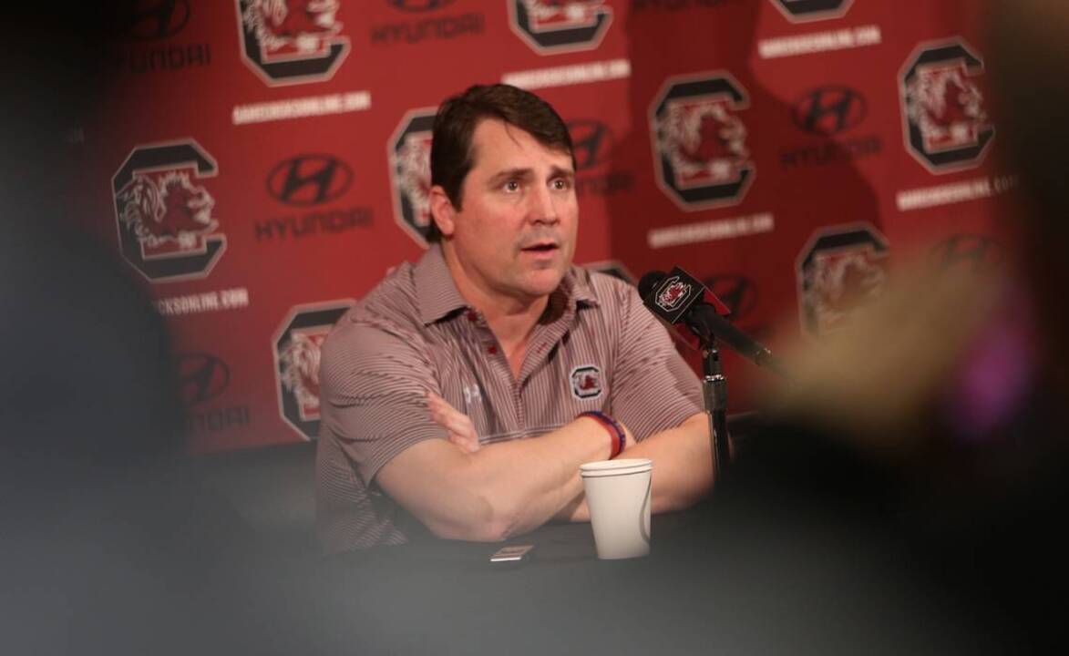 Muschamp opens 2017 spring football: 'We were a soft organization last year'