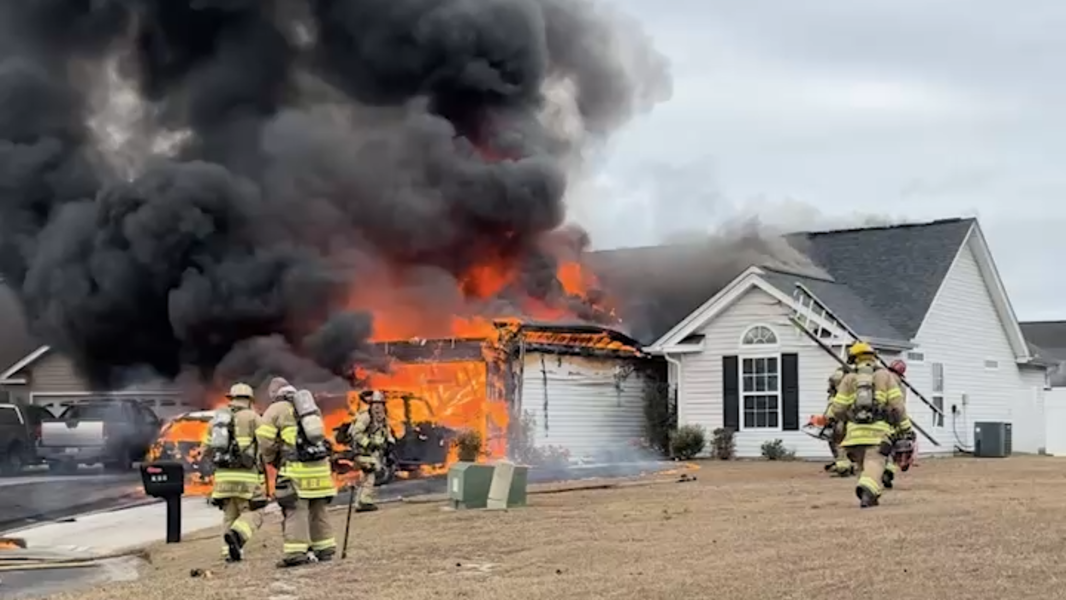 Myrtle Beach area family loses home to fire