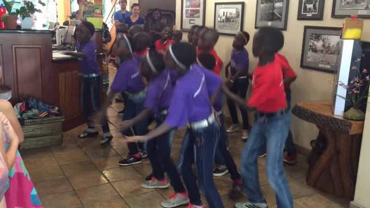 Watch a performance by the African Children's Choir