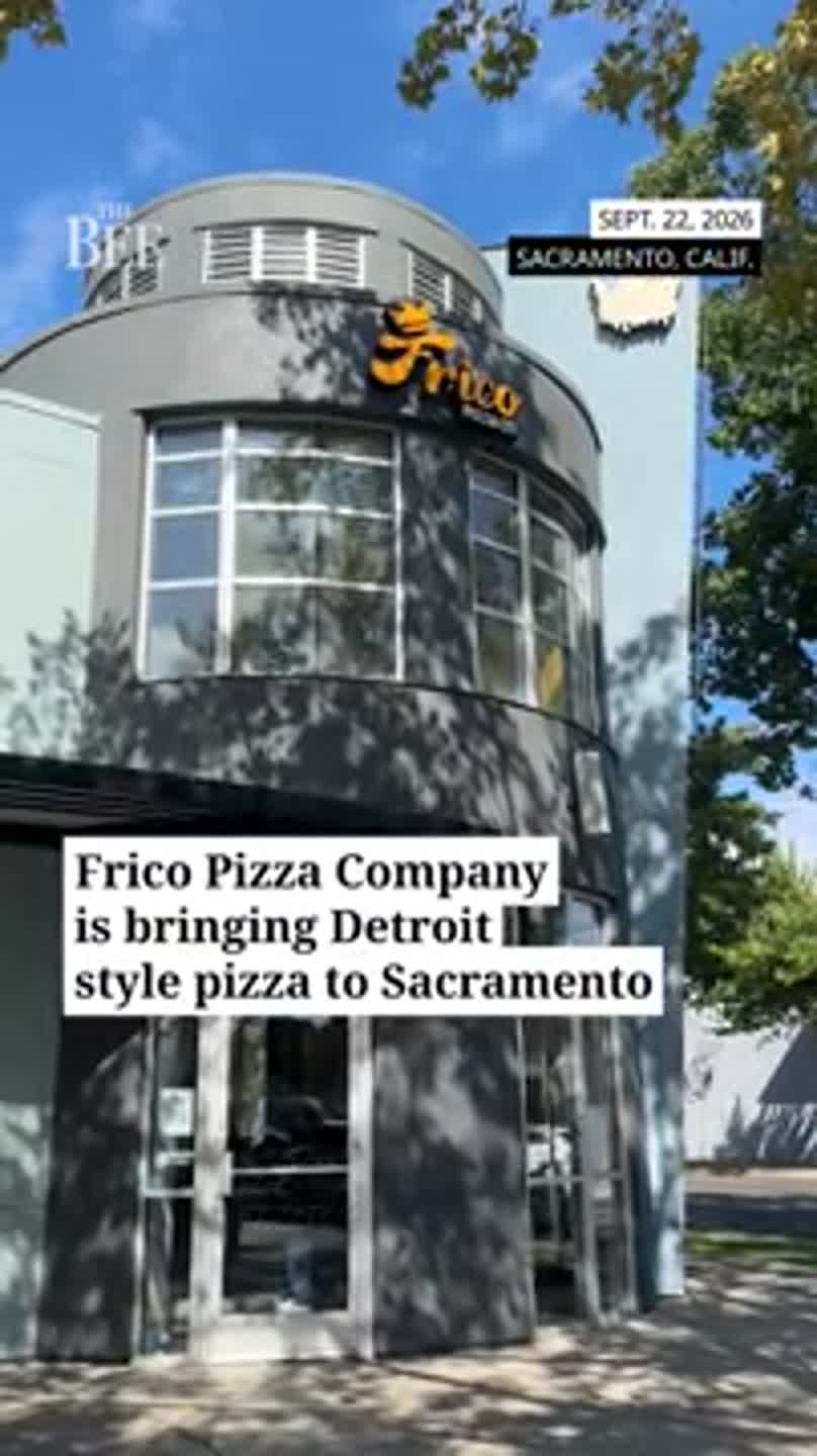 Frico is bringing Detroit style pizza to Sacramento. Take a look inside