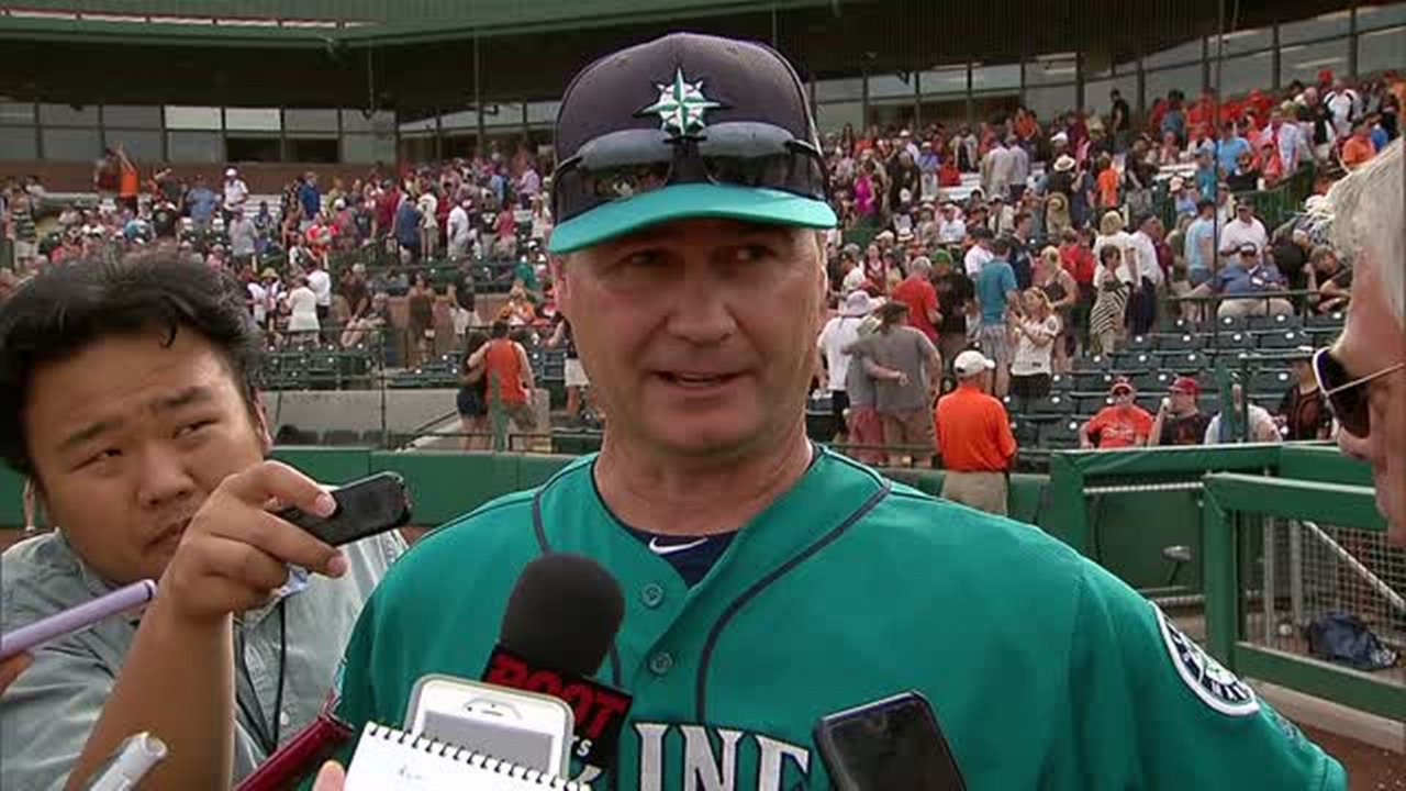 VIDEO: Manager Scott Servais talks about win over Giants