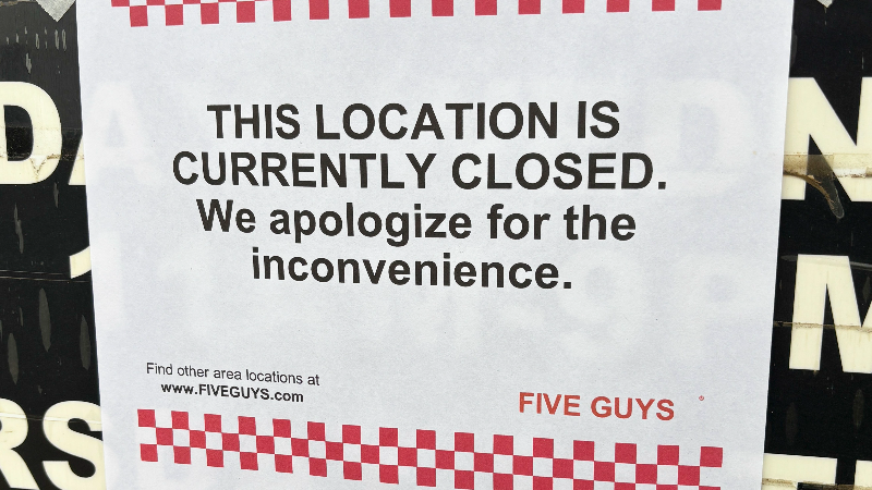 Another Five Guys Burgers and Fries closes in Fresno. What’s next for the space?