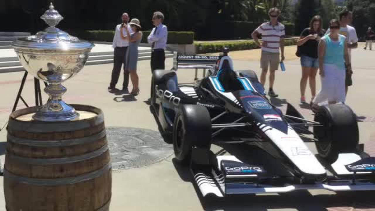 Video: IndyCar stars come to Sacramento