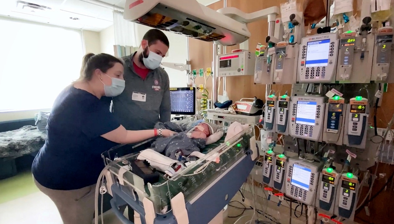 Newborn receives first partial heart transplant in the world at Duke