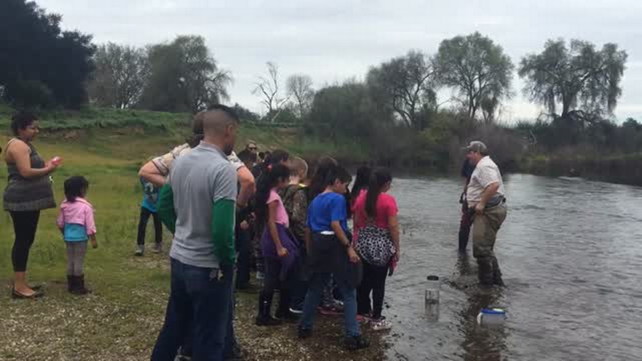 Ballico students learn stewardship on Merced River