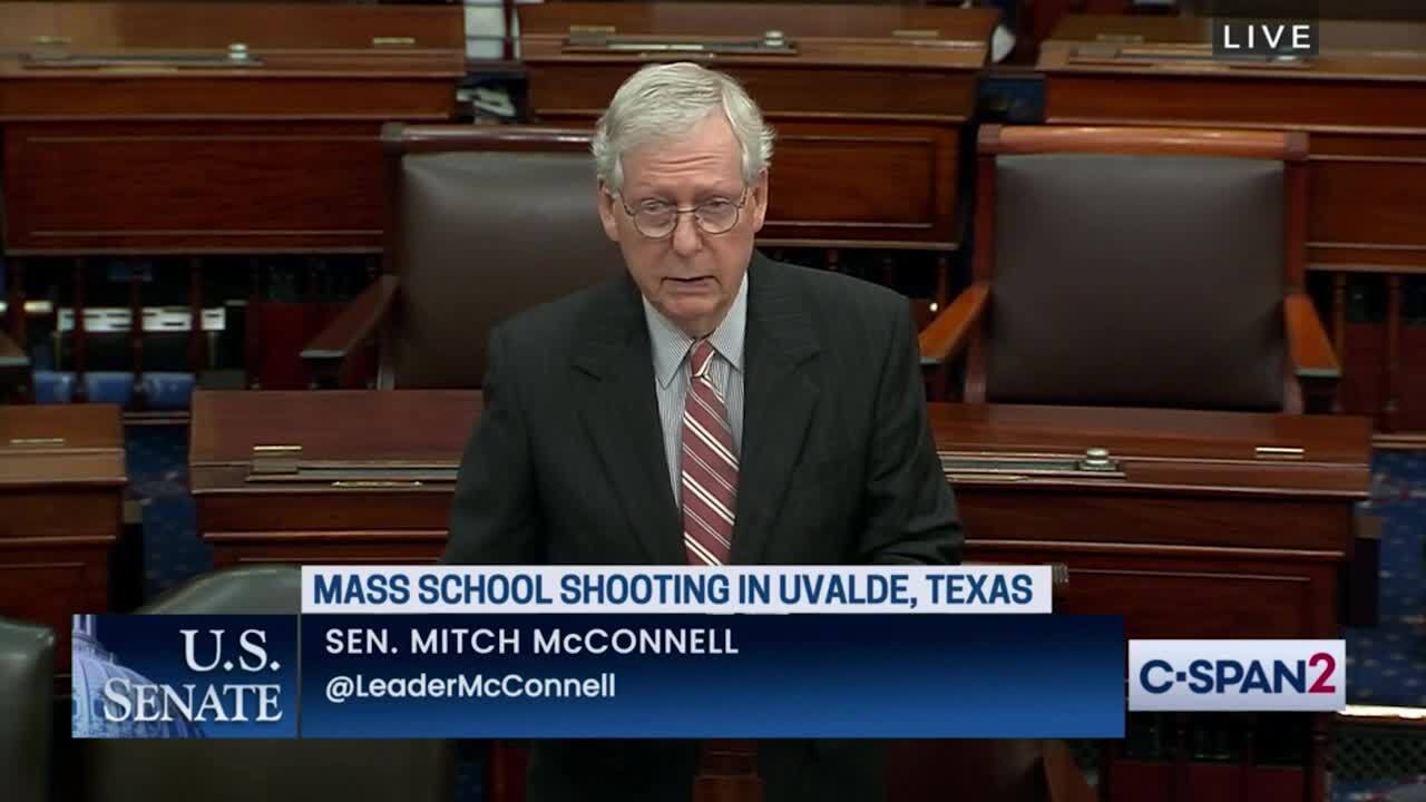 Sen. McConnell on Texas elementary school shooting: ‘It’s literally sickening’