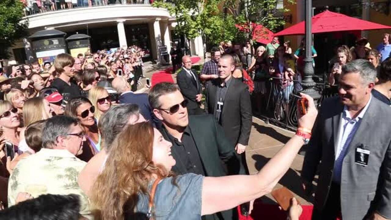 Matt Damon brings 'Jason Bourne' to Meridian