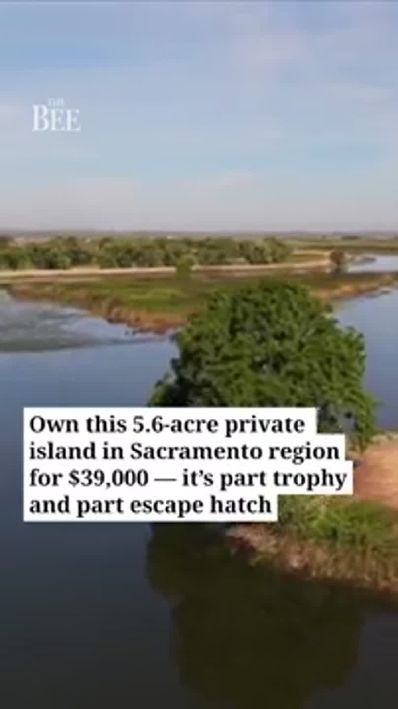 Check out the Sacramento region island you can own for $39,000