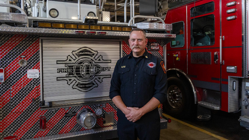 Caldwell proposes change to fire department