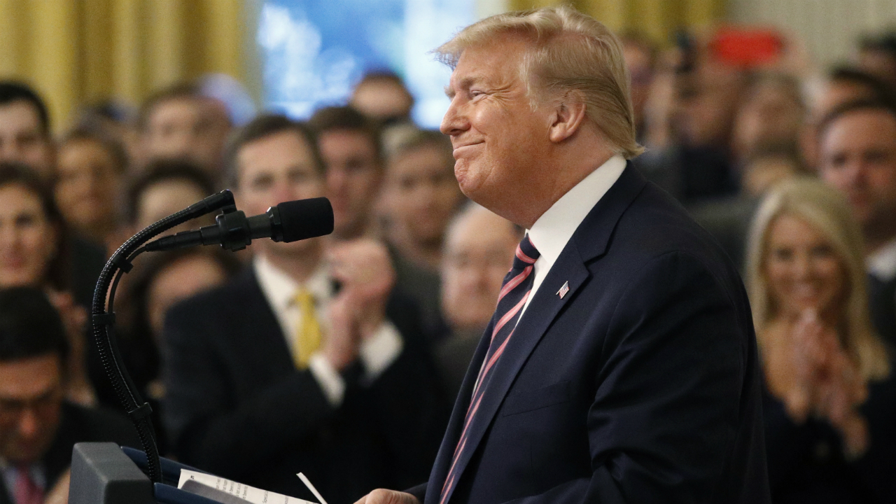 Trump calls Nunes Democrats’ ‘worst nightmare’ during ‘celebration’ of acquittal speech