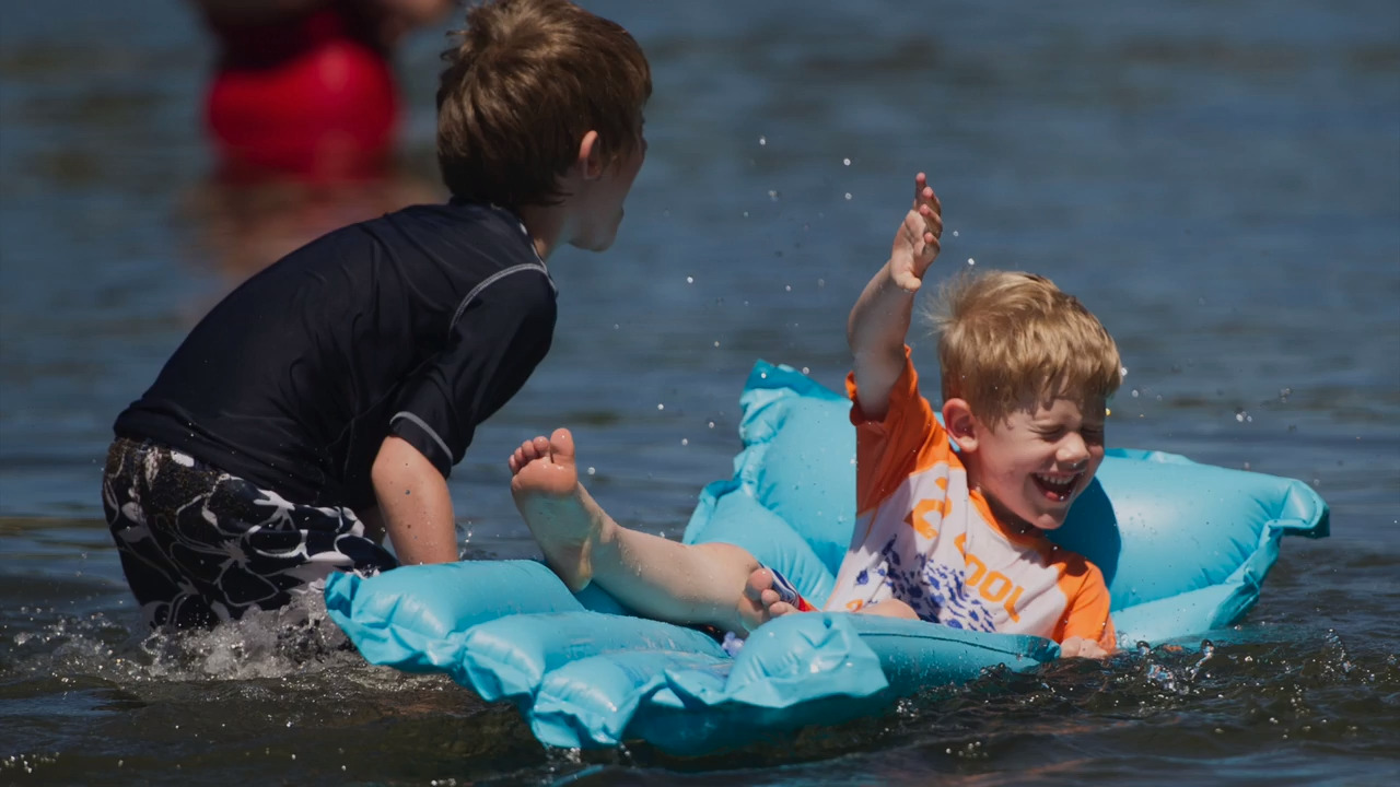 Here’s a fun way for your kids to beat the heat of summer