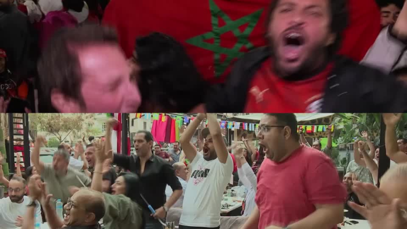 Egyptians celebrate first ever entry to World Cup knockout stage