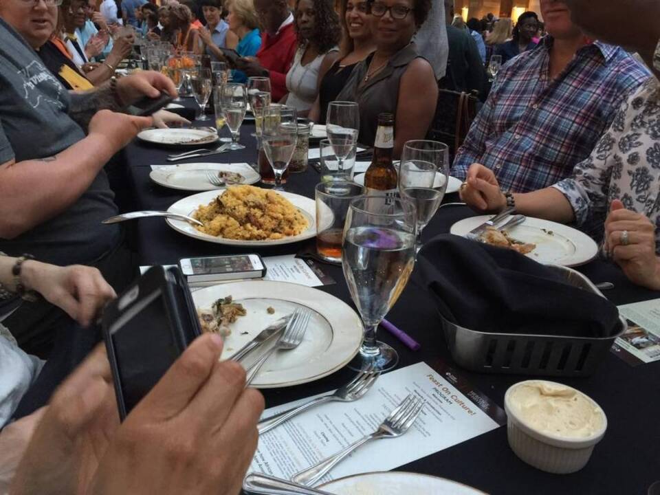 Culinary historian Michael Twitty speaks at Gantt Center
