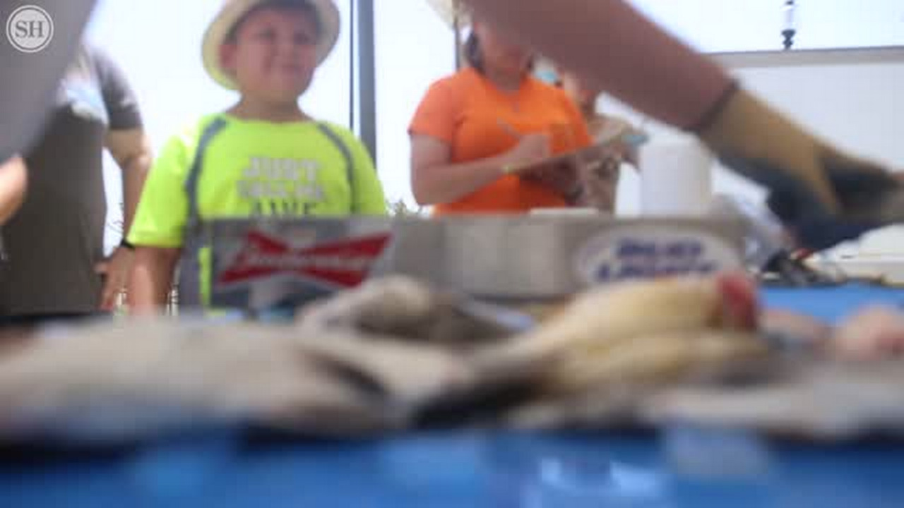 Youngster tells tale of “the one that got away” at Kids Fishing Rodeo