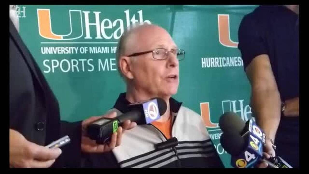 Larrañaga talks about UM's first round game against Michigan State
