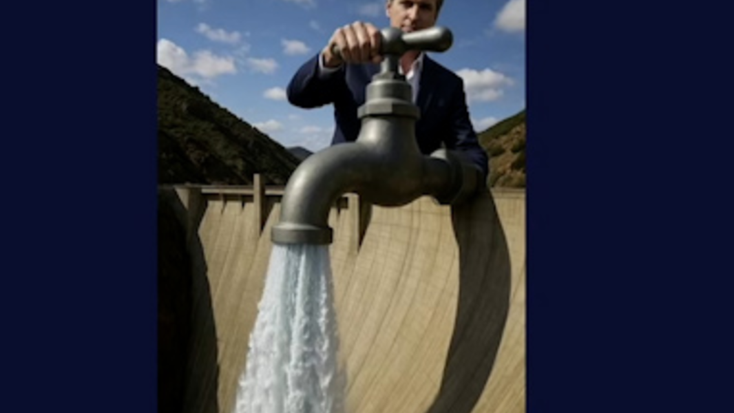 Newsom ridicules Trump over spigot remark and White House water policies