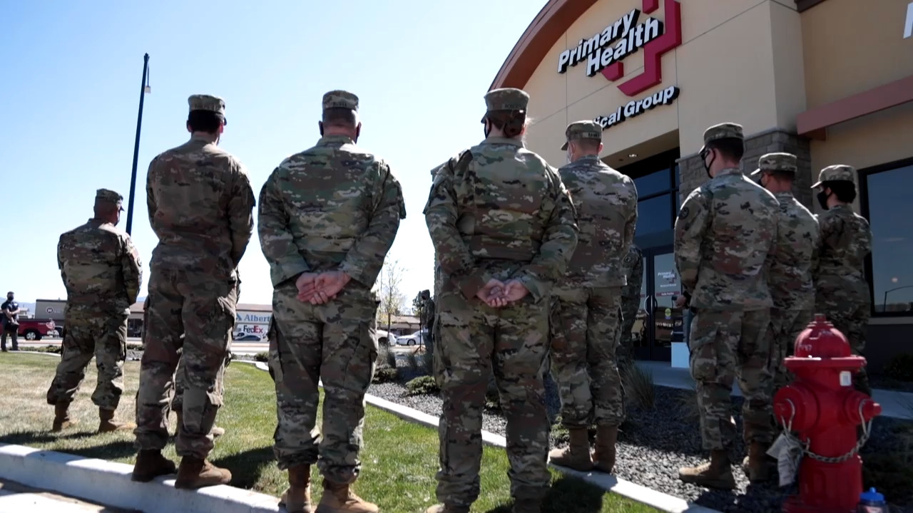 Idaho Guard to finish COVID-19 mission at Primary Health April 30
