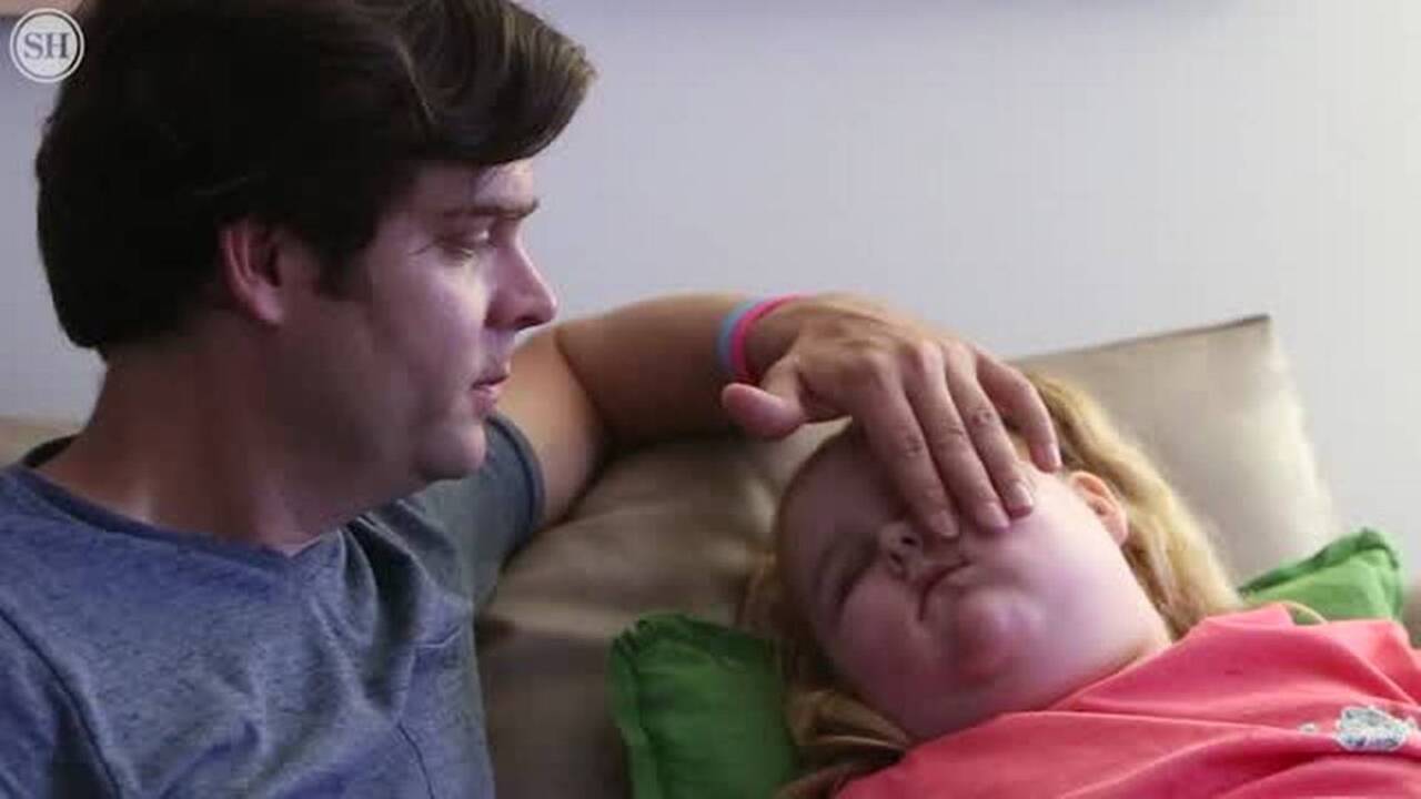 A rare brain tumor is killing their 7-year-old. Still, they hope for a miracle.