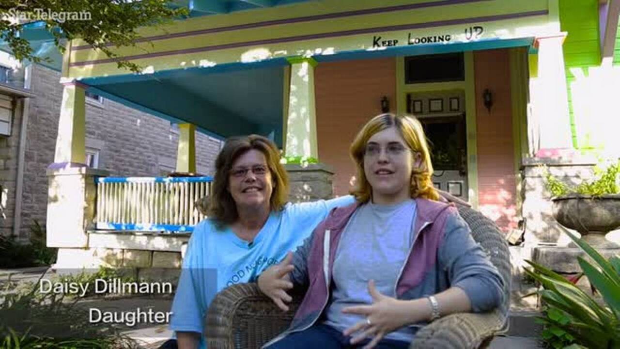 Colorful ‘happy house’ in Fort Worth inspired by the movie UP