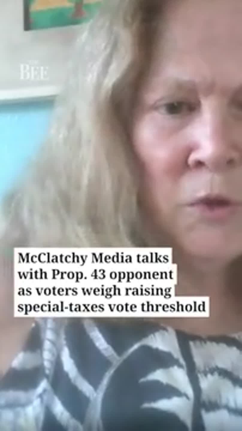 Hear McClatchy Media's talk with opponent of Prop. 43, on November 2026 ballot