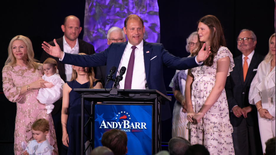 Rep. Andy Barr celebrates primary win for U.S. Senate (Video)