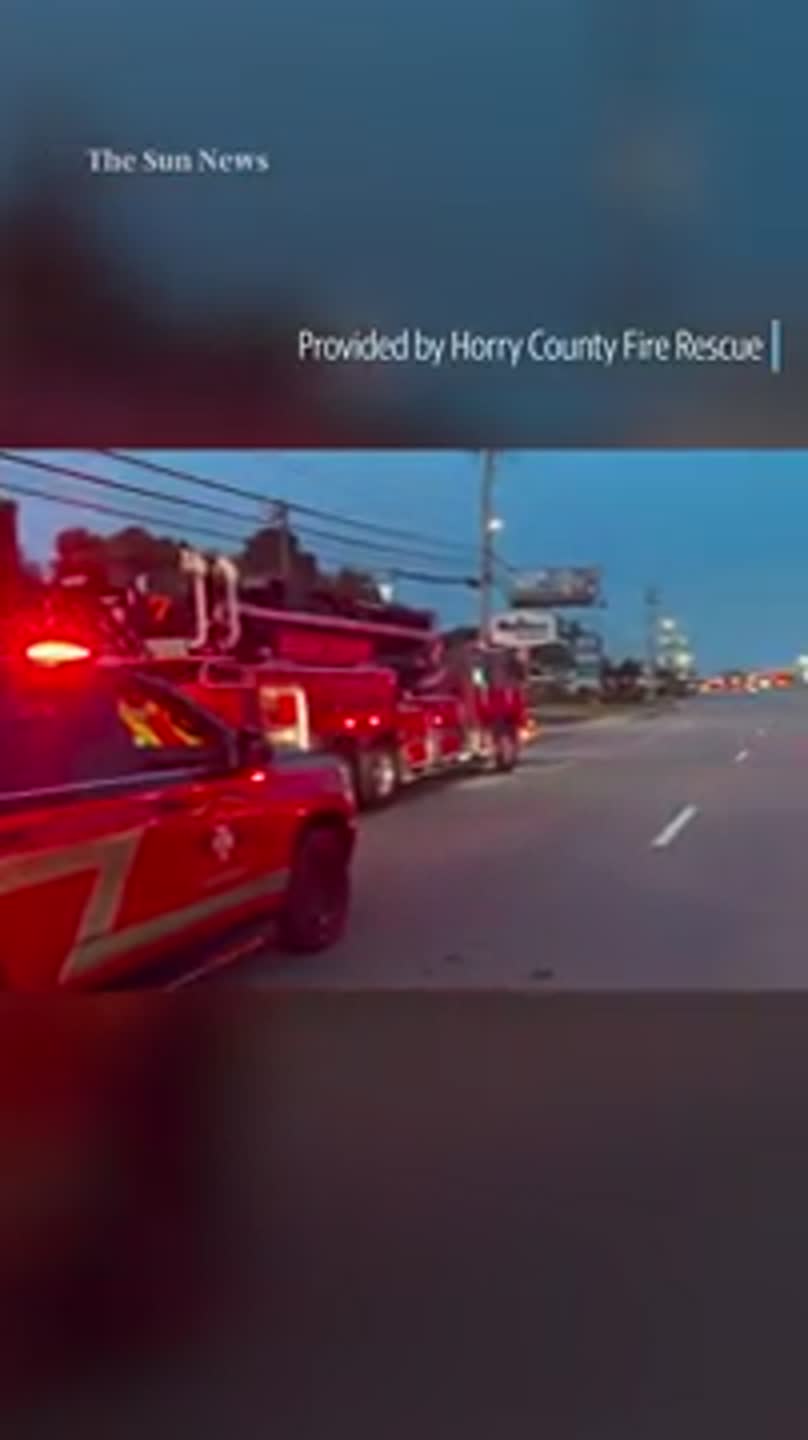 Gas leak shuts down highway near Myrtle Beach on Memorial Day