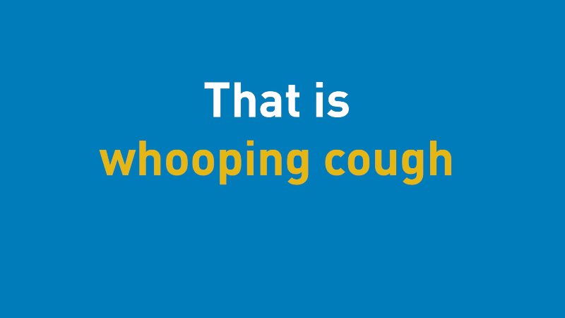 What whooping cough sounds like