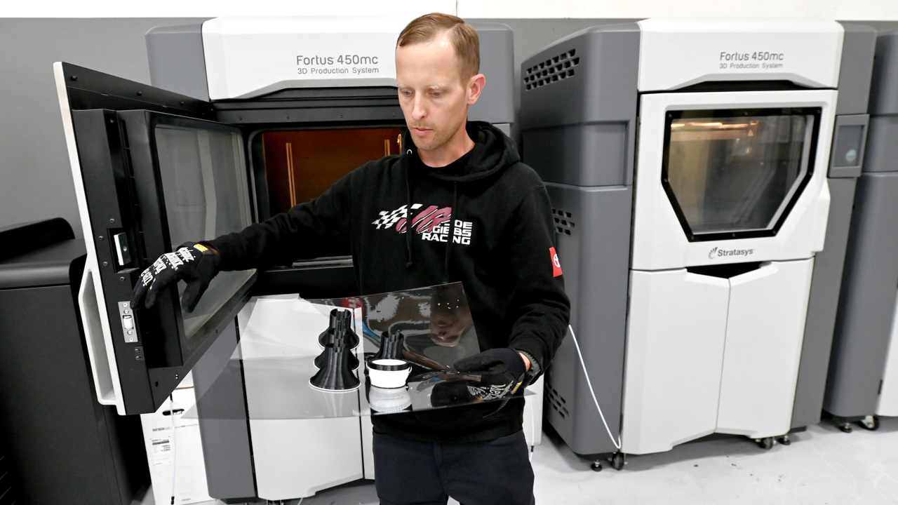 Joe Gibbs Racing and other teams using 3D printed parts on Next Gen cars