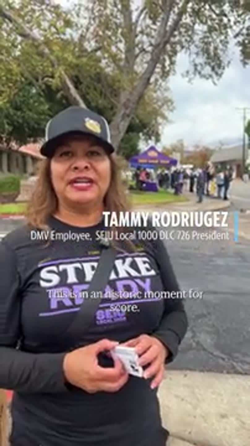 State workers picket in SLO as part of California strike