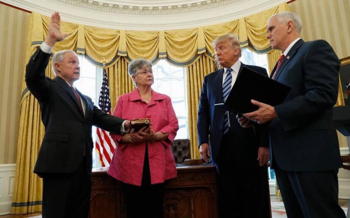 Sessions says marijuana should not be sold ‘at every corner grocery store’