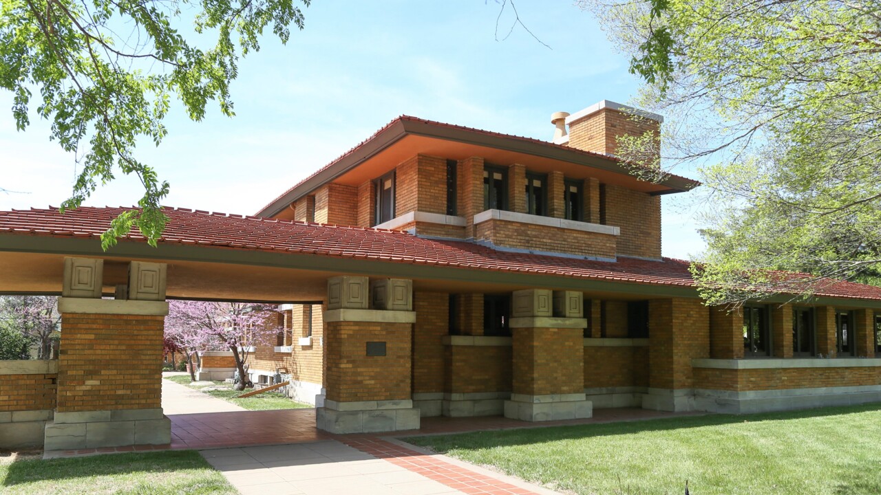 A tour of Frank Lloyd Wright’s Henry J. Allen house