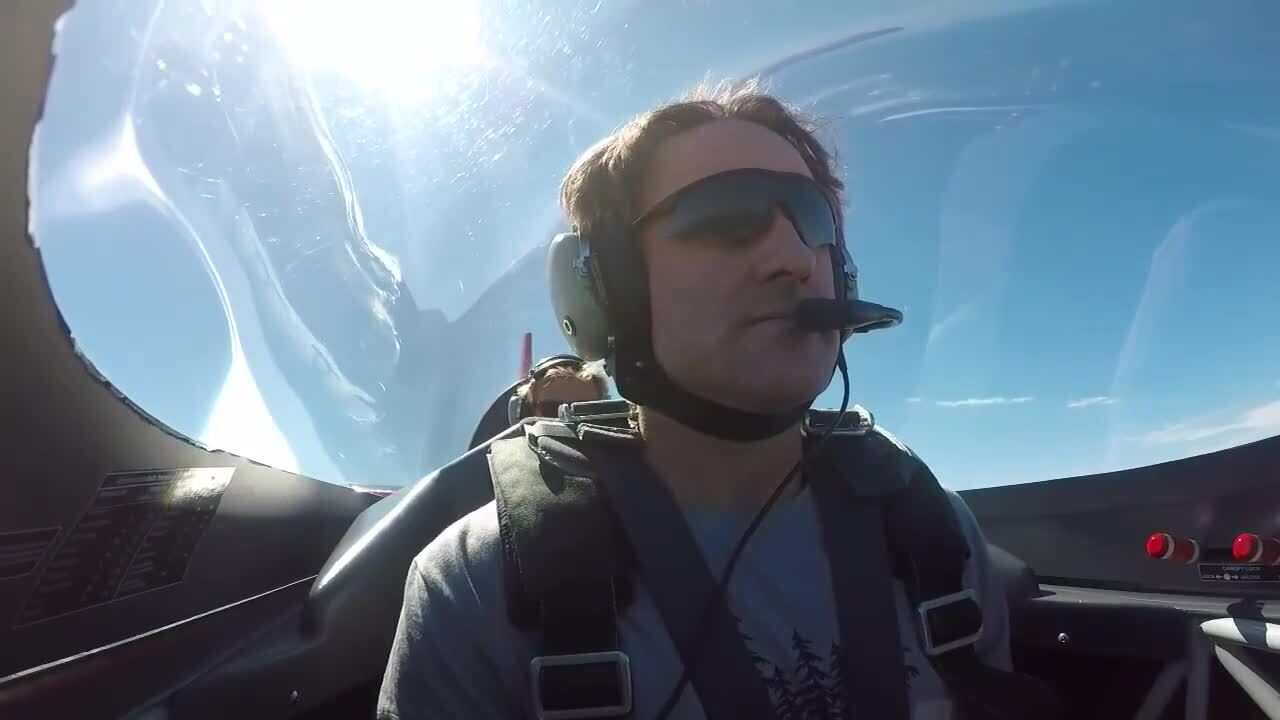 Alliance Airshow: First person with Mac Engel