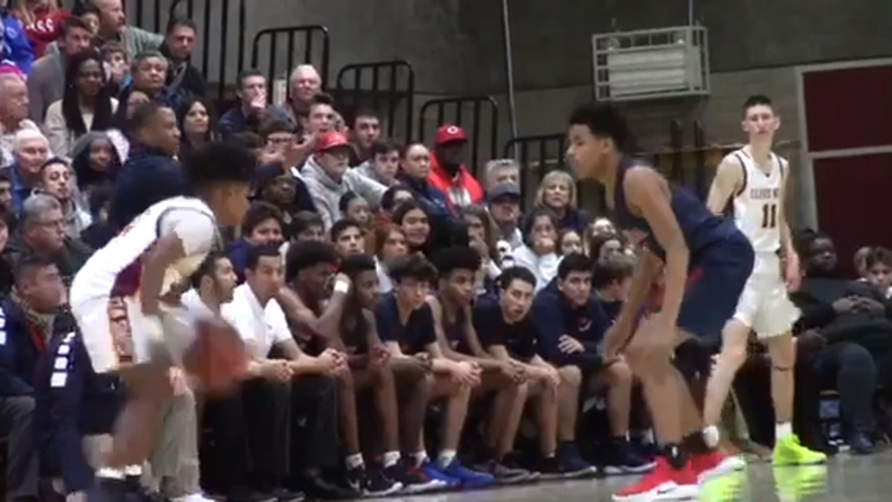 Clovis West and San Joaquin Memorial boys basketball highlights