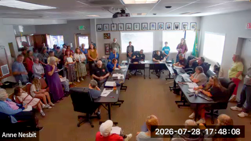 Dozens attend KP Fire board meeting, oppose gas station sale