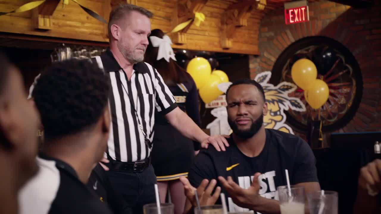 2018: A Carlos O’ Kelly’s commercial with Shaquille Morris