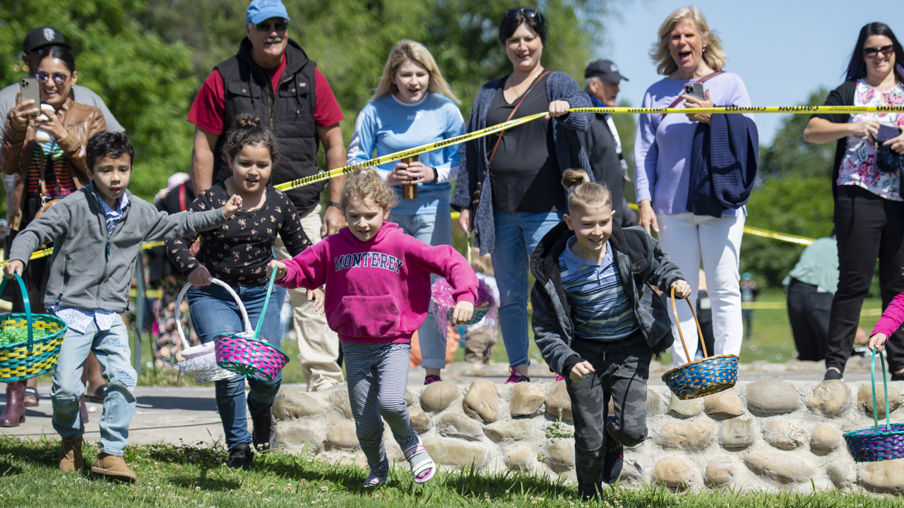Ukrainian refugee family celebrates first U.S. holiday with an Easter egg hunt