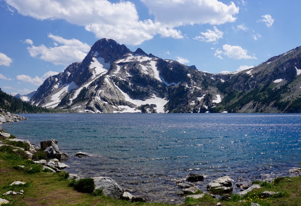 Hiking to Sawtooth Lake and Alpine Lake in Idaho