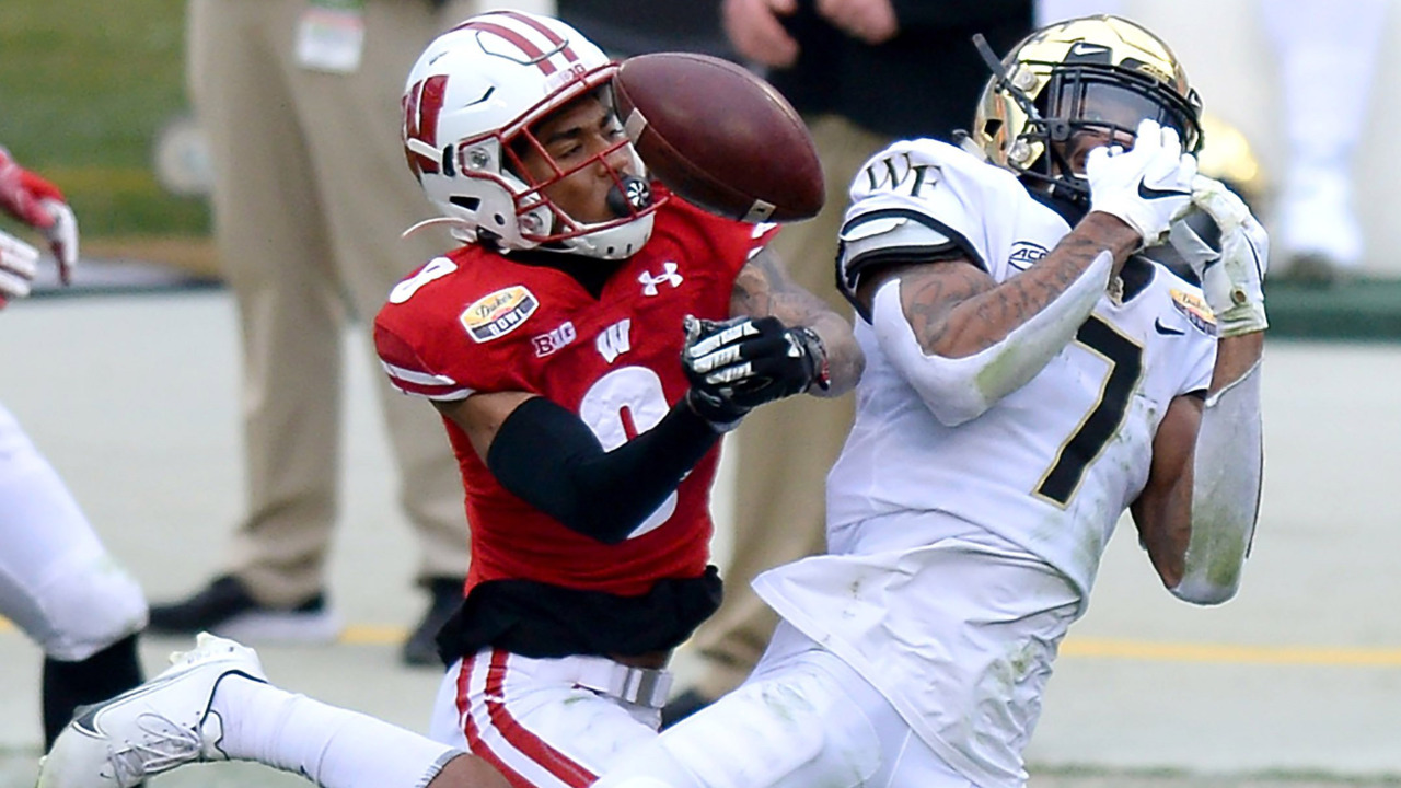 Wake Forest battles Wisconsin in the Duke’s Mayo Bowl in Charlotte