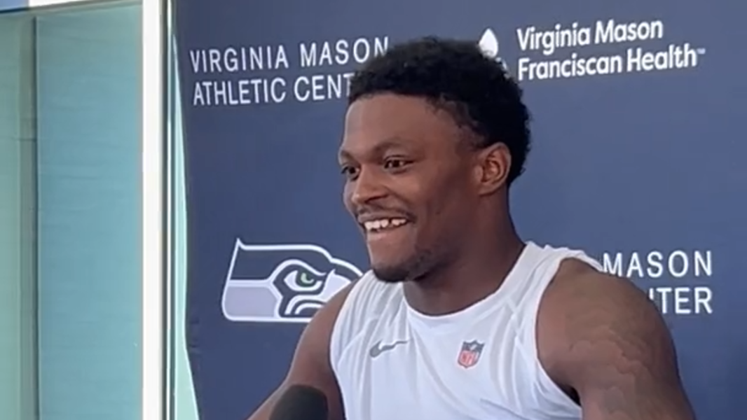 Rookie Bud Clark on practicing for 1st time with Seahawks' starting defense in training camp