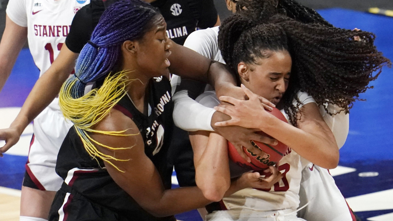 South Carolina battles Stanford in the NCAA Women’s Basketball Final Four
