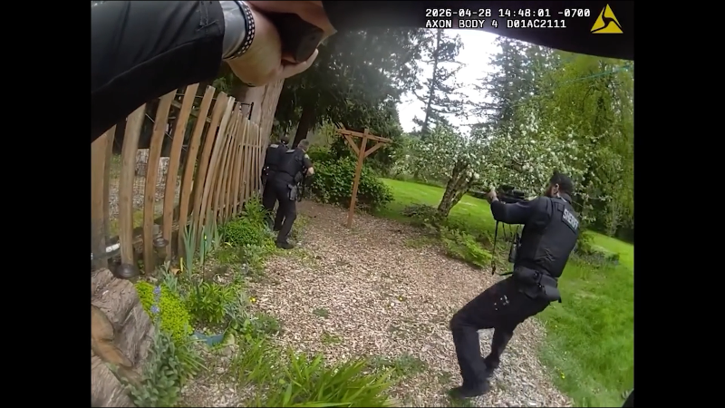 Graphic: Thurston County Sheriff releases footage of fatal shooting amid investigation