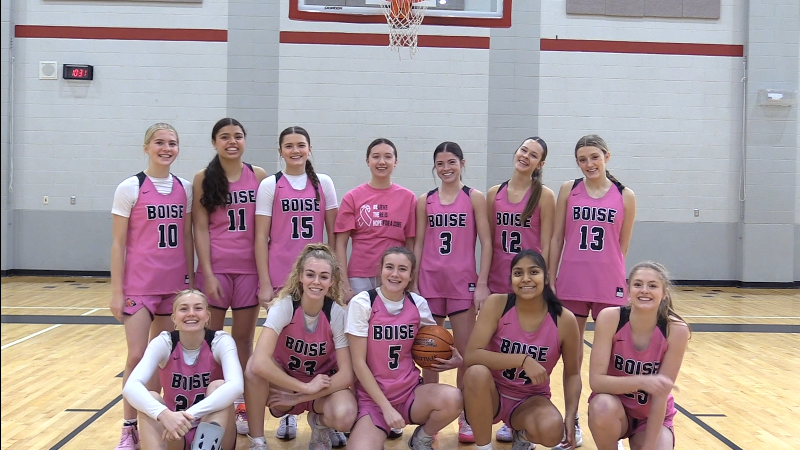 Pink Zone breast cancer fundraiser at Boise High School